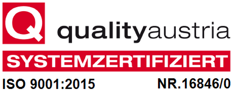 Projekt ansehen Logo quality austria - Verlängerungszertifizierung ISO 9001:2015