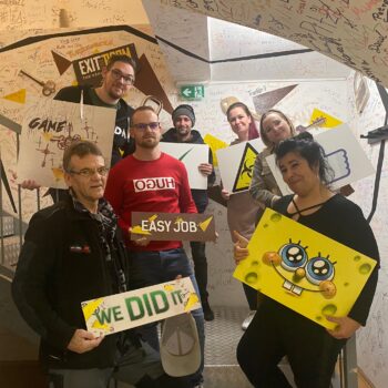 WILLENIG Teamaktivität Exit the room