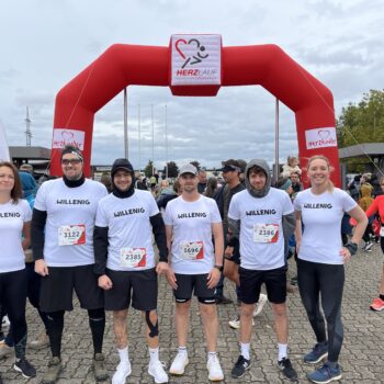 Teilnahme von WILLENIG-Kolleg:innen beim Herzlauf Traun 2025